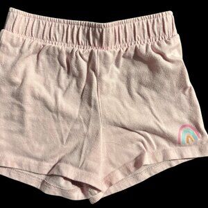 Garanimals 24M Toddler Girl Pink Shorts w/ Rainbow GREAT CONDITION